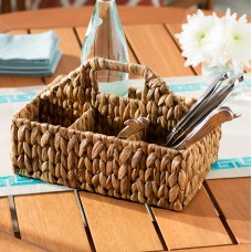 Beachcrest Home Pollina Carry All Flatware Caddy BCHH3964